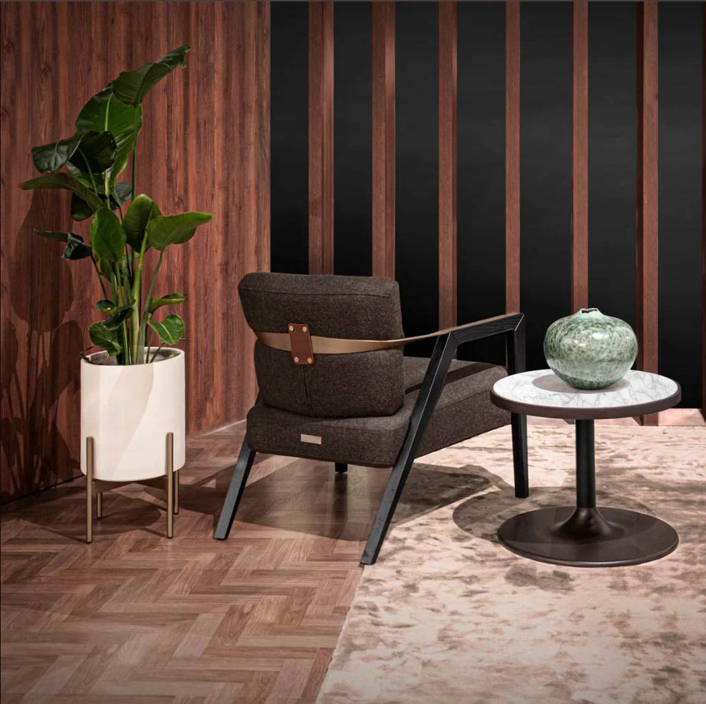 ASTON MARTIN HOME | V212/XL WOOD AND MARBLE SIDE TABLE | $8,250.00 - Image 3