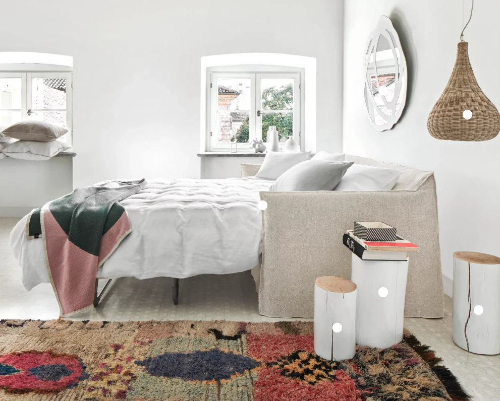 GERVASONI | GHOST 15 BED SOFA $9,932.00 - Image 2