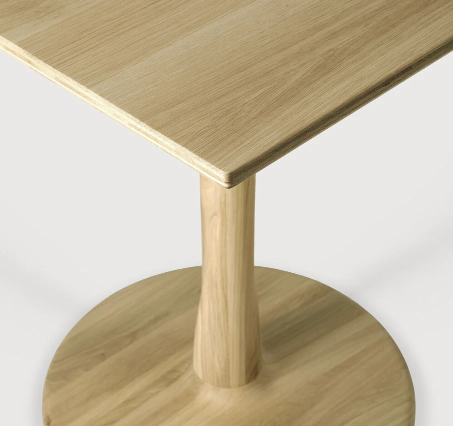 ETHNICRAFT TORSION SQUARE DINING TABLE - OAK | $1,799.00 - Image 2