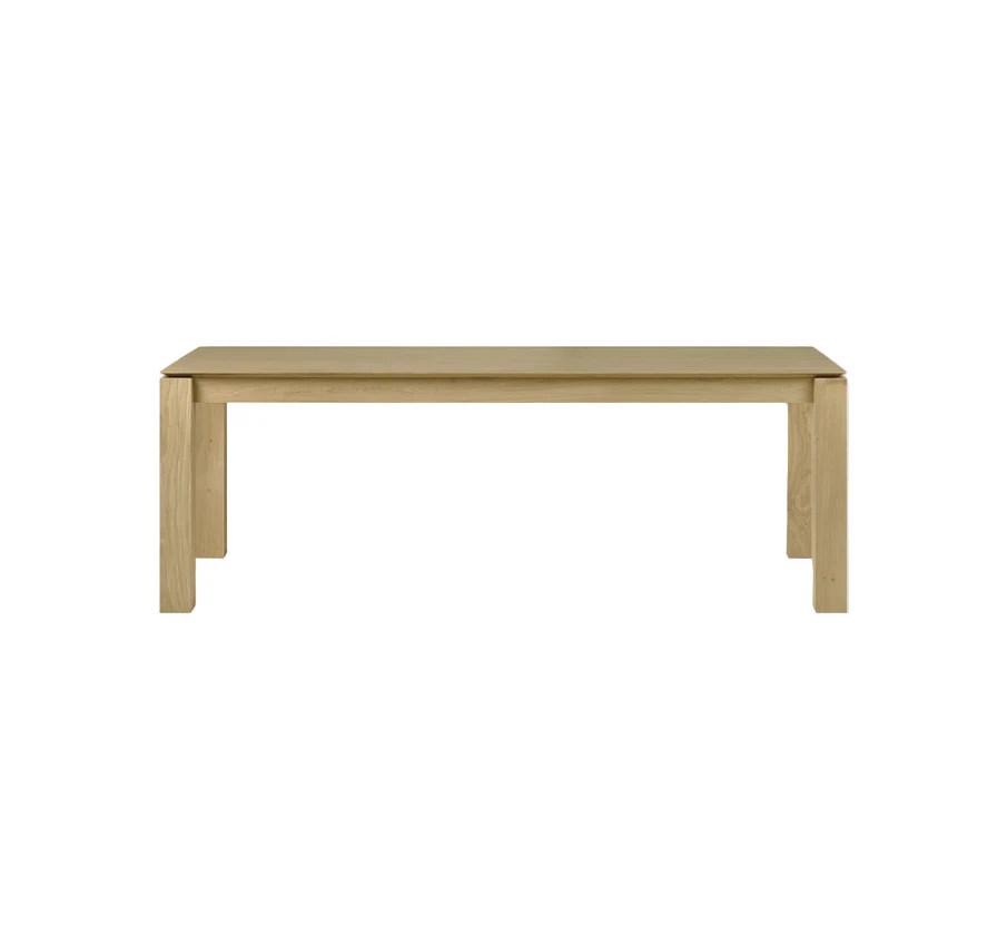 ETHNICRAFT SLICE DINING TABLE – OAK | ,209.00
