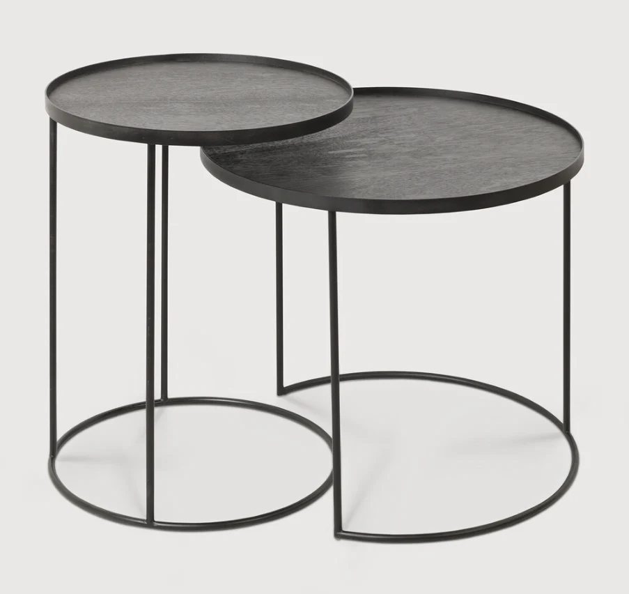 ETHNICRAFT TRAY SIDE TABLE SET | $609.00 - Image 3