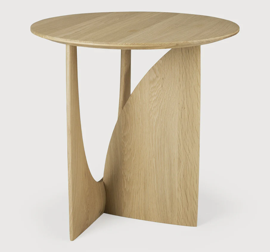 ETHNICRAFT GEOMETRIC SIDE TABLE - OAK | $749.00 - Image 3