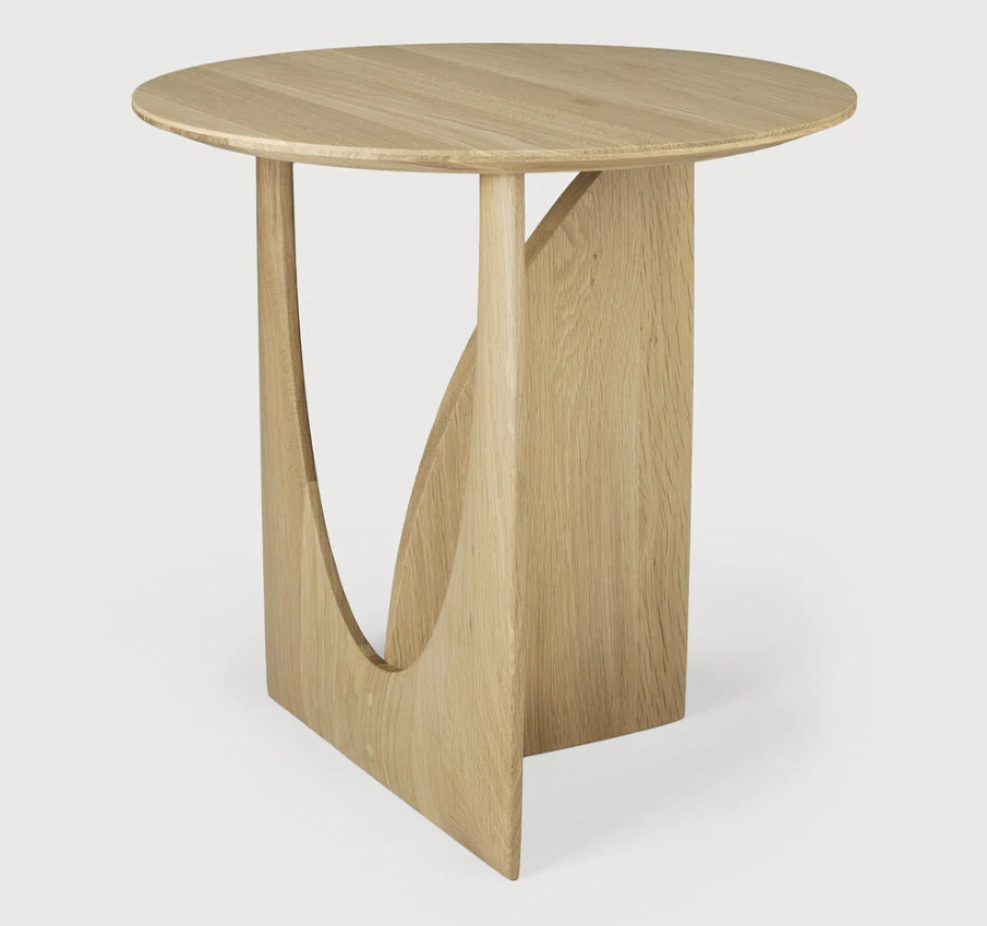 ETHNICRAFT GEOMETRIC SIDE TABLE - OAK | $749.00 - Image 2