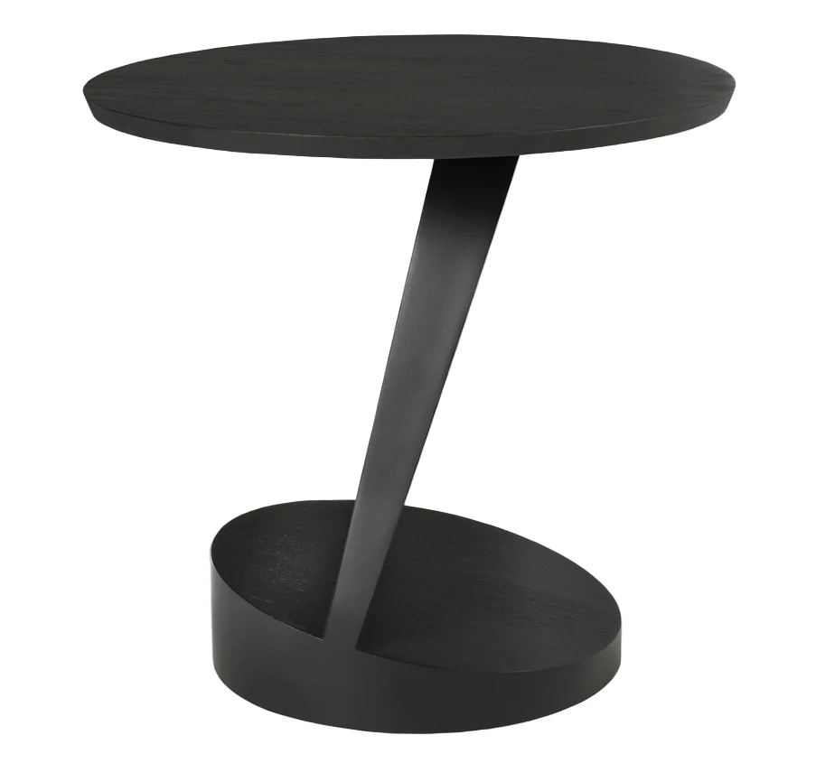 ETHNICRAFT OBLIC SIDE TABLE - TEAK BLACK | $919.00 - Image 1