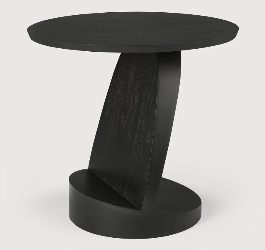 ETHNICRAFT OBLIC SIDE TABLE - TEAK BLACK | $919.00 - Image 2