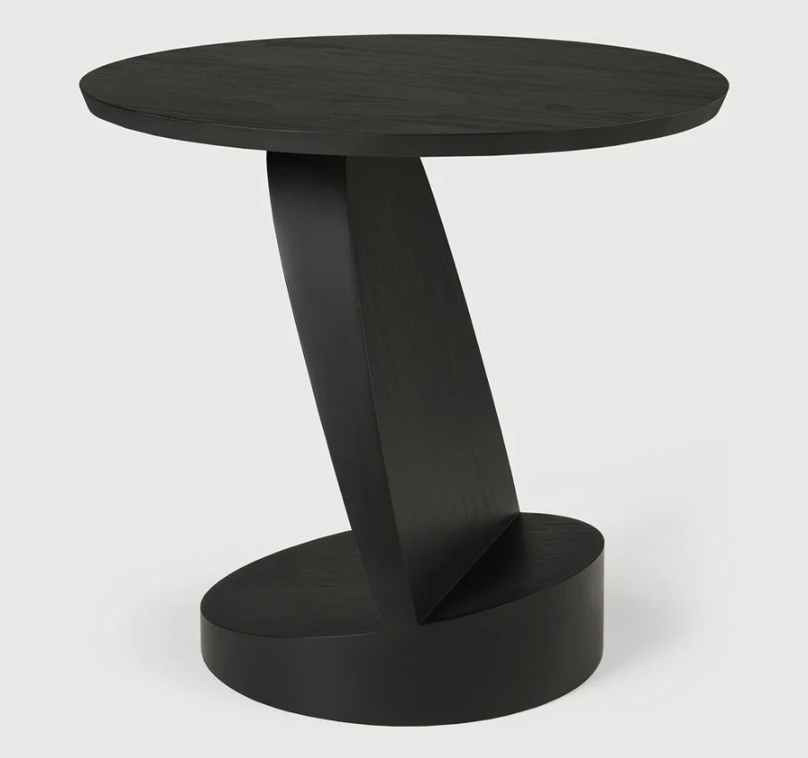 ETHNICRAFT OBLIC SIDE TABLE - TEAK BLACK | $919.00 - Image 3