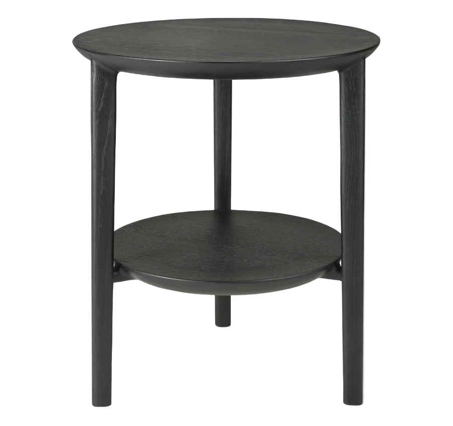 ETHNICRAFT BOK SIDE TABLE - OAK BLACK | $869.00 - Image 1