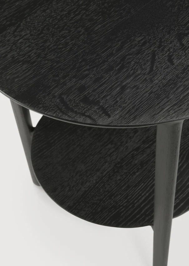 ETHNICRAFT BOK SIDE TABLE - OAK BLACK | $869.00 - Image 3