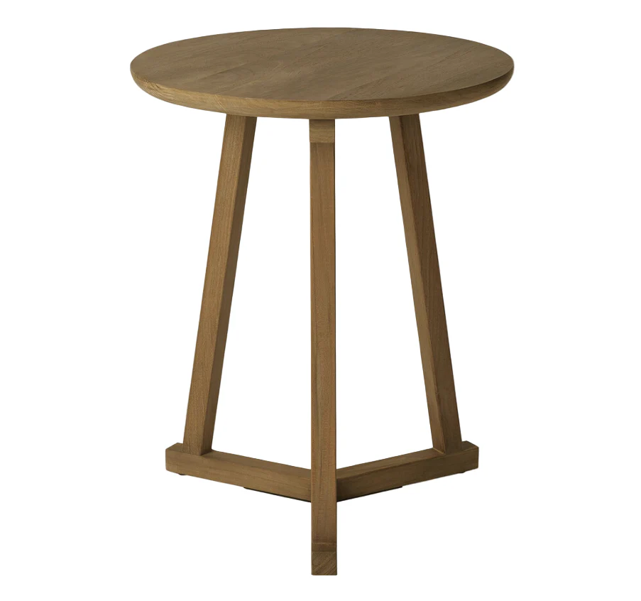 ETHNICRAFT TRIPOD SIDE TABLE – TEAK | 9.00