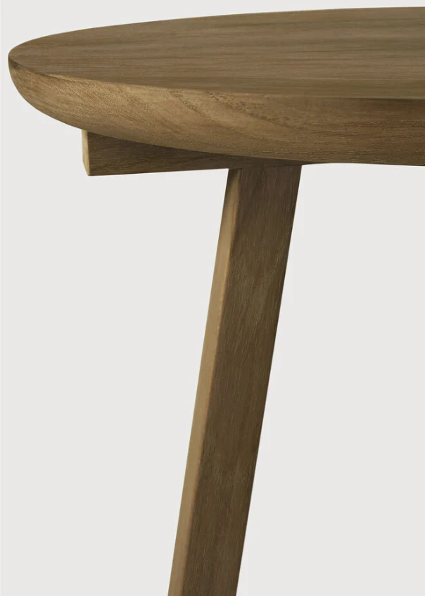 ETHNICRAFT TRIPOD SIDE TABLE - TEAK | $449.00 - Image 2