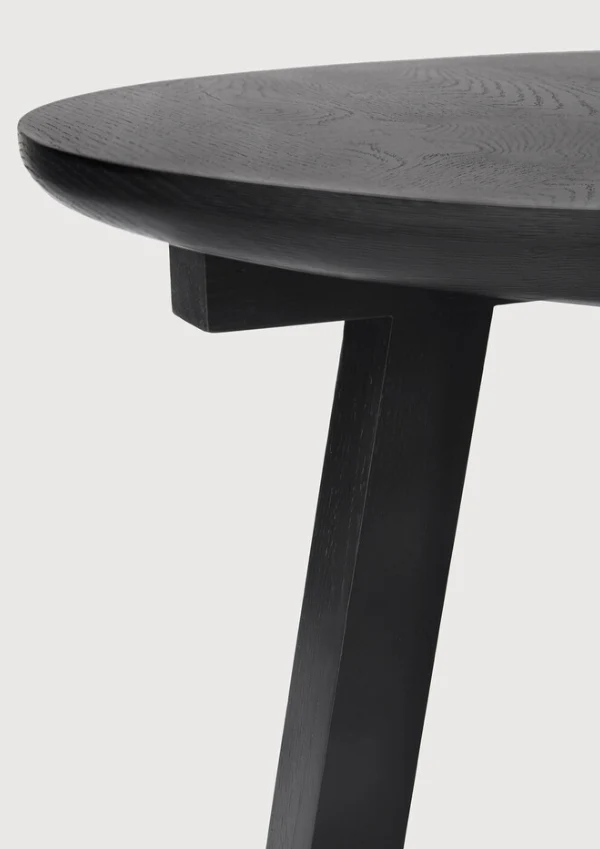 ETHNICRAFT TRIPOD SIDE TABLE - OAK BLACK | $439.00 - Image 2