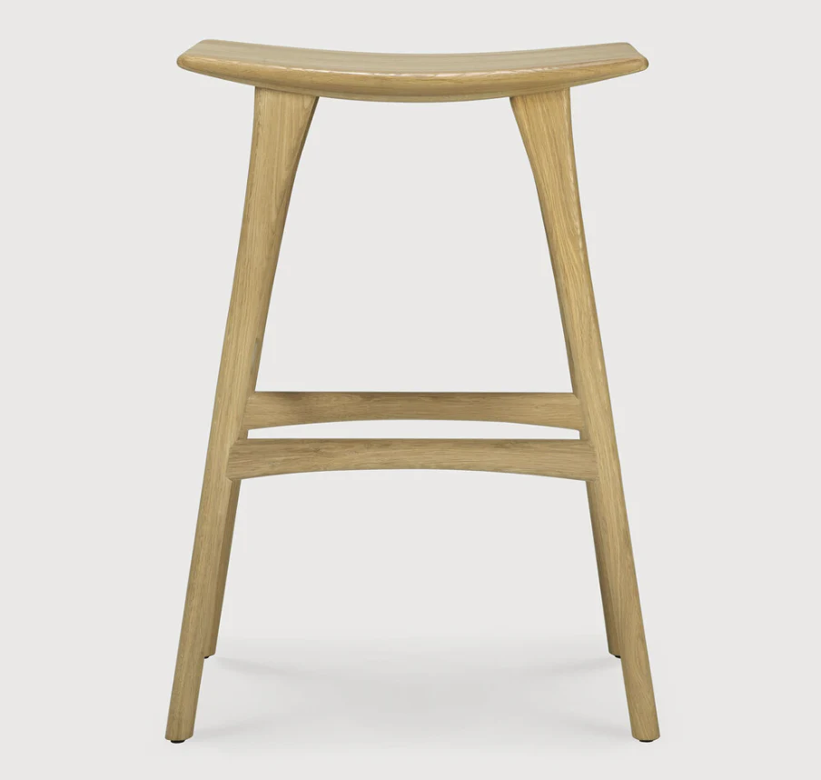 ETHNICRAFT OSSO BAR STOOL - OAK | $829.00 - Image 2