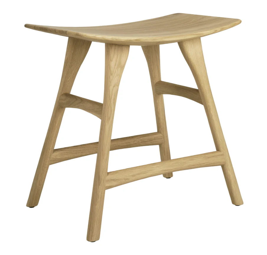 ETHNICRAFT OSSO DINING STOOL - OAK | $559.00 - Image 1