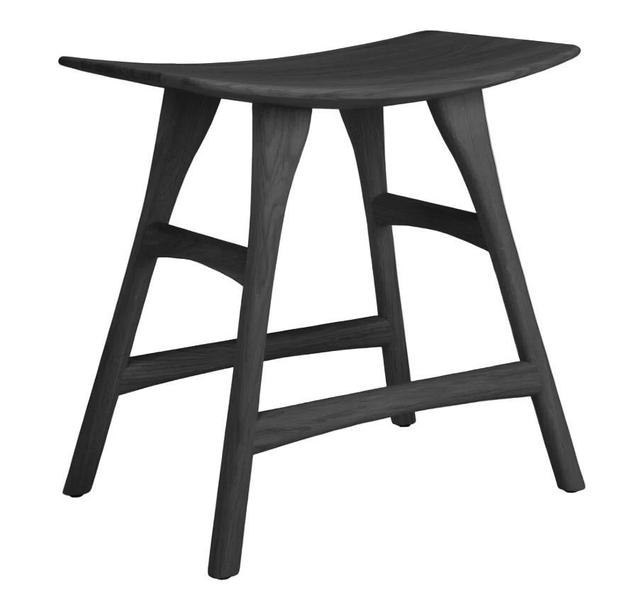 ETHNICRAFT OSSO DINING STOOL - OAK BLACK | $649.00 - Image 1
