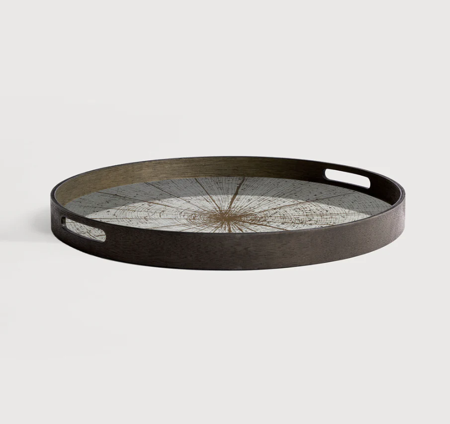 ETHNICRAFT SLICE MIRROR TRAY | $169.00 - Image 2