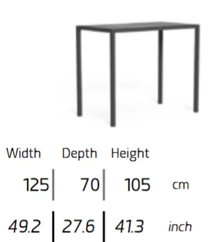 TALENTI | CASILDA BAR-HEIGHT TABLE - $6,292.11 - $6,657.88 - Image 3