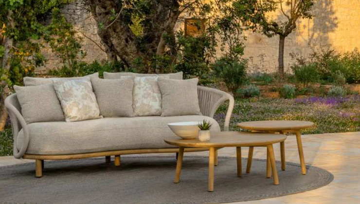 TALENTI | KAREN  NATURAL TEAK COFFEE TABLE - $2,035.23 - $3,649.15 - Image 2