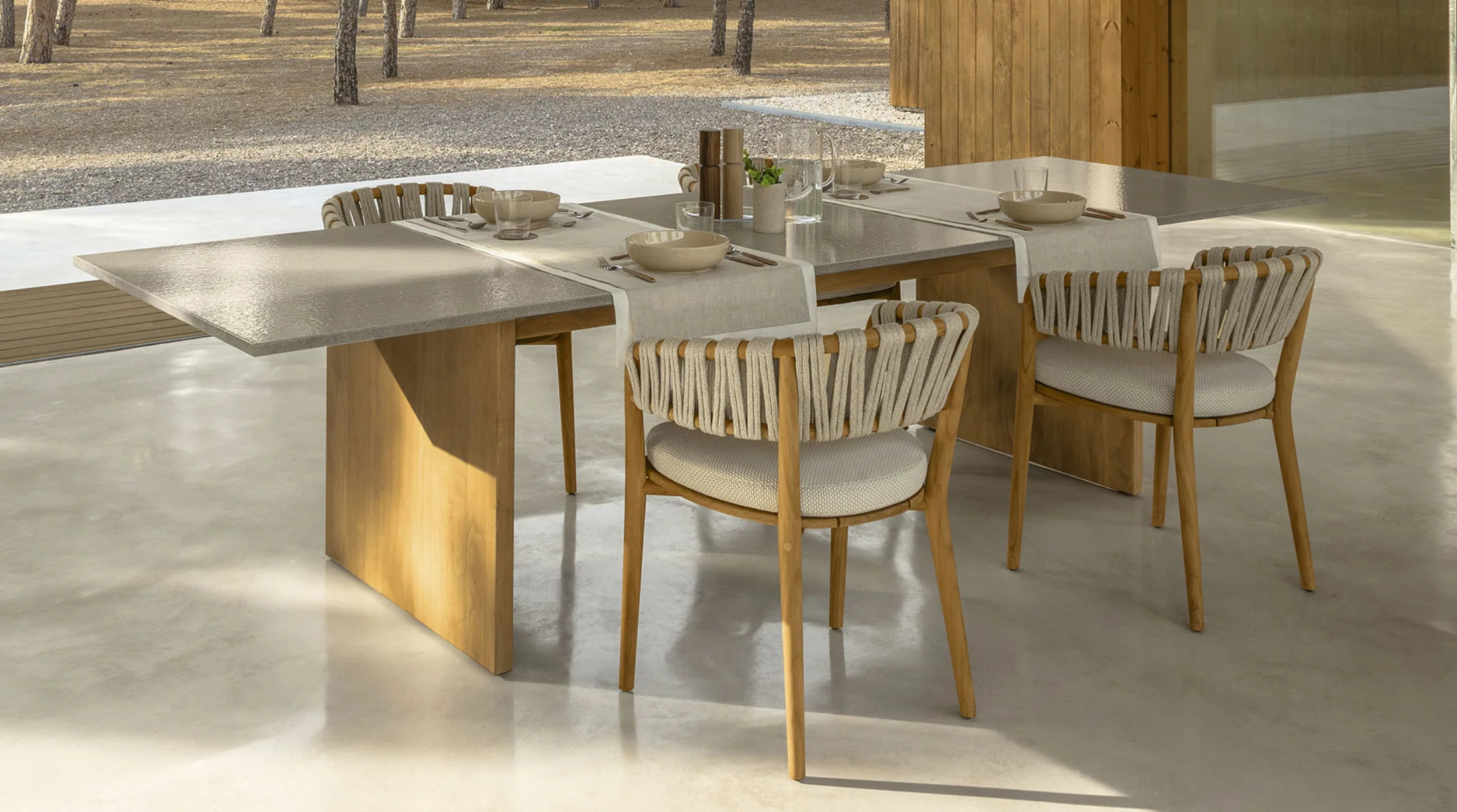 TALENTI | VENICE  220 X 100 DINING TABLE - $14,130.66 - $24,158.32 - Image 2