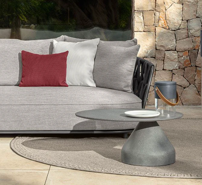 TALENTI | PLAZA  CEMENT 80 X 65 COFFEE TABLE - $3,854.70 - Image 3