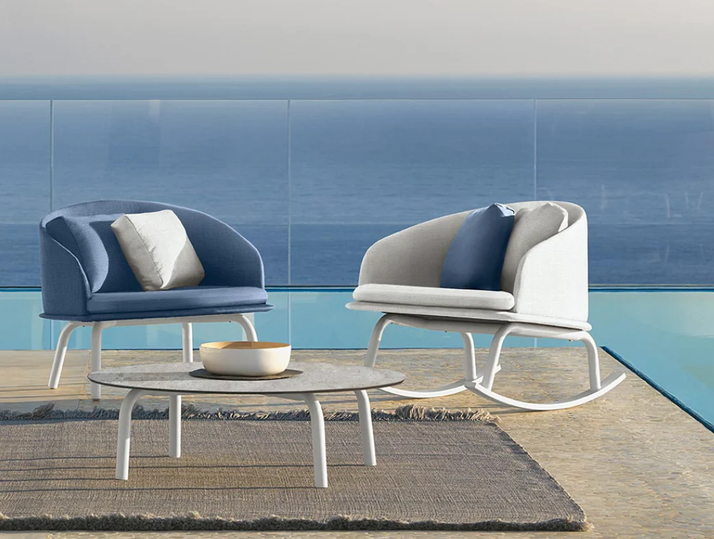 TALENTI | CLEOSOFT//ALU  ROCKING ARMCHAIR - $5,322.00 - Image 2