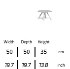 TALENTI | CORAL  COFFEE TABLE - $1,609.00- $3,165.00 - Image 3