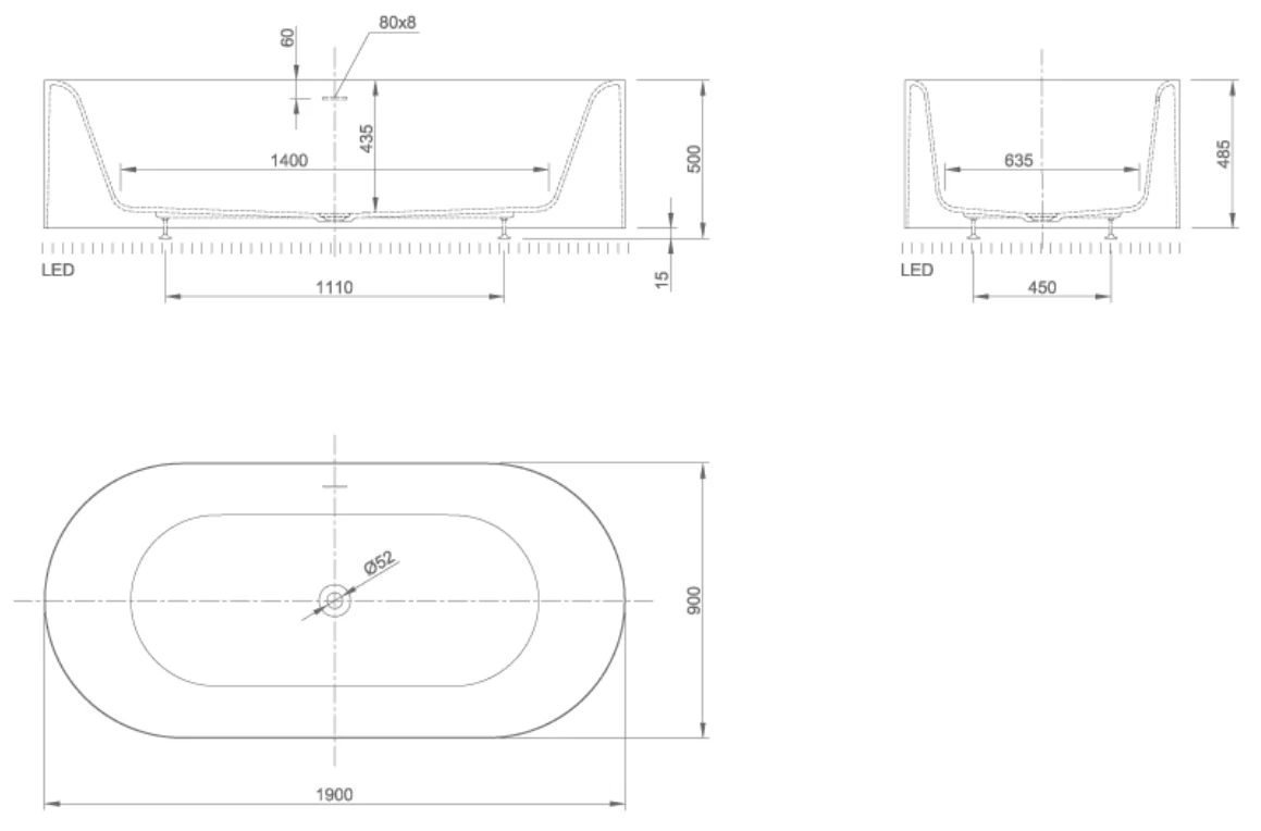MOON BATH TUB | PIETRA CASA BRAND | $21,853.18 - Image 2