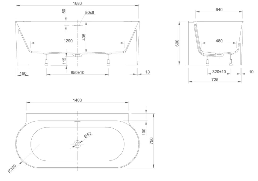 COAST BATH TUB | PIETRA CASA BRAND | $16,663.96 - Image 2