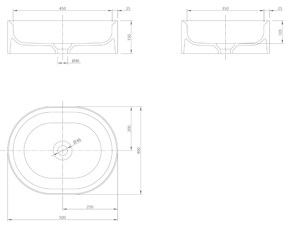 PEARL COUNTERTOP WASH BASIN | PIETRA CASA BRAND | $2,287.01 - Image 2