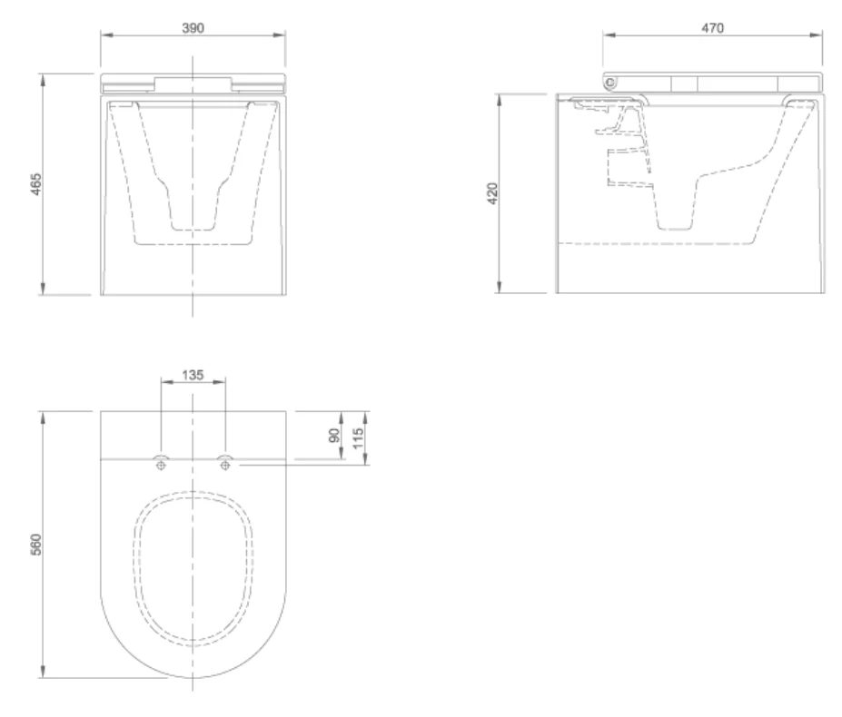 MOON STANDING TOILET | PIETRA CASA BRAND | $7,656.31 - Image 2