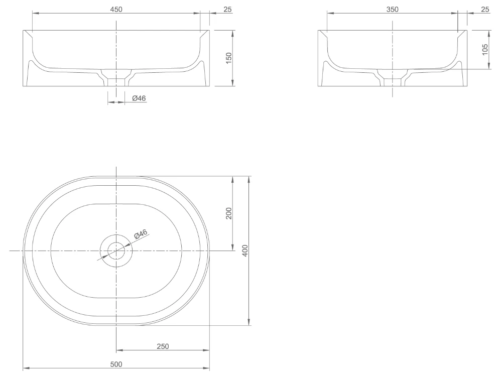 GLOW COUNTERTOP WASH BASIN | PIETRA CASA BRAND | $2,287.01 - Image 2
