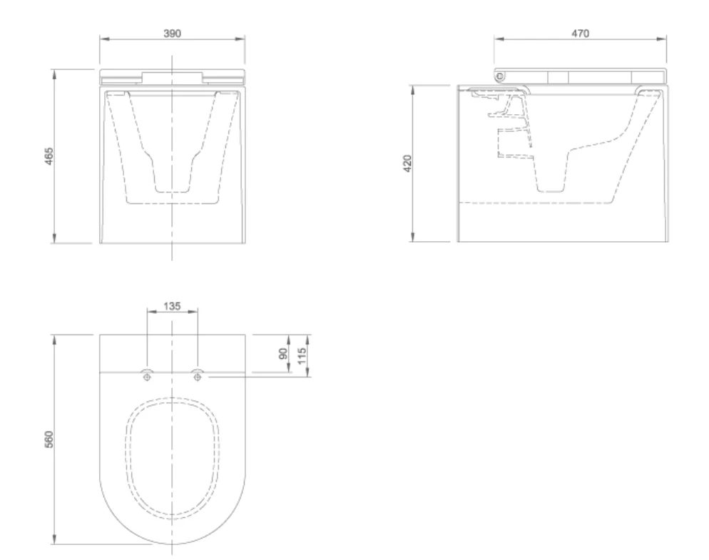 PRIME FLOORSTANDING TOILET | PIETRA CASA BRAND | $7,631.47 - Image 2
