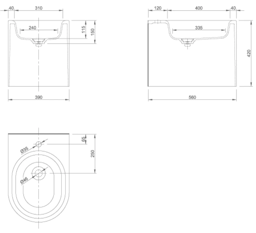 PRIME FLOORSTANDING BIDET | PIETRA CASA BRAND | $4,437.05 - Image 2
