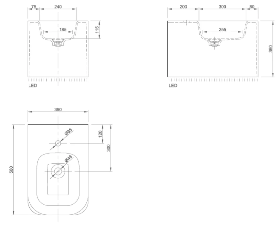 FEEL FLOATING BIDET | PIETRA CASA BRAND | $4,437.05 - Image 2