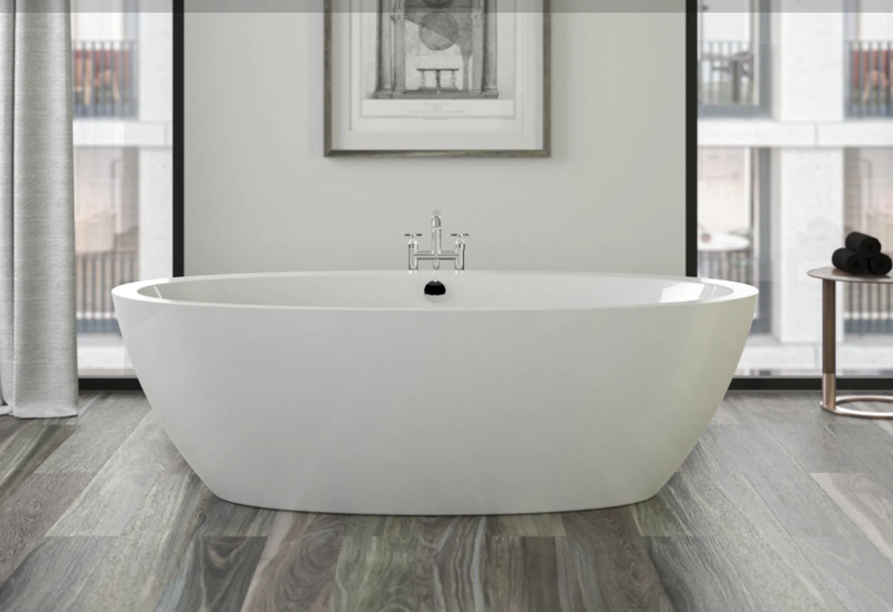LOOM ACRYLIC BATH TUB | PIETRA CASA BRAND | $12,176.60 - Image 2