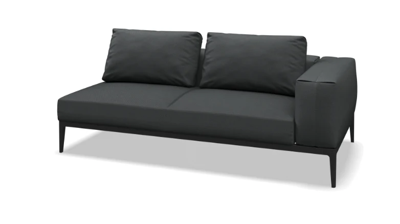 GLOSTER | GRID MODUAL SOFA END UNIT | $9,140.00 - Image 2