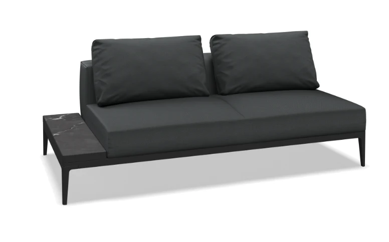 GLOSTER | GRID MODUAL SOFA END TABLE UNIT | $8,810.00 - $10,880.00 - Image 2