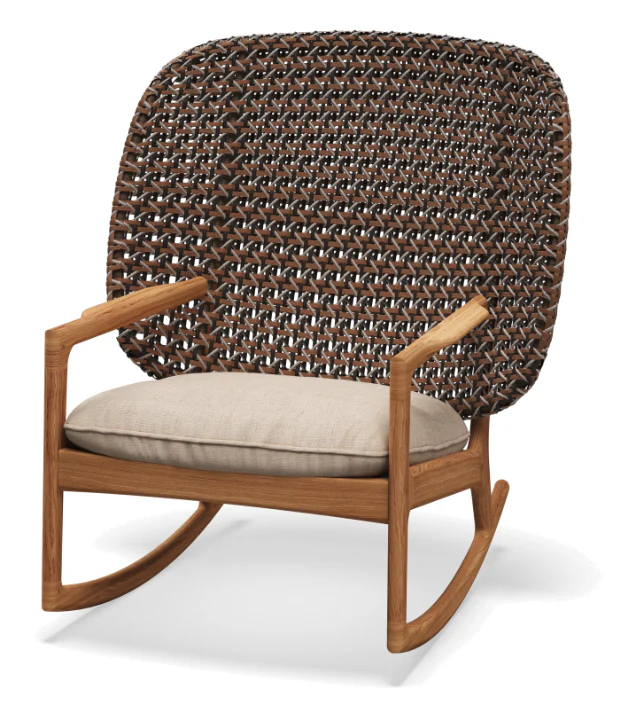 GLOSTER | KAY HIGHBACK ROCKING CHAIR| $4,465.00 - Image 2