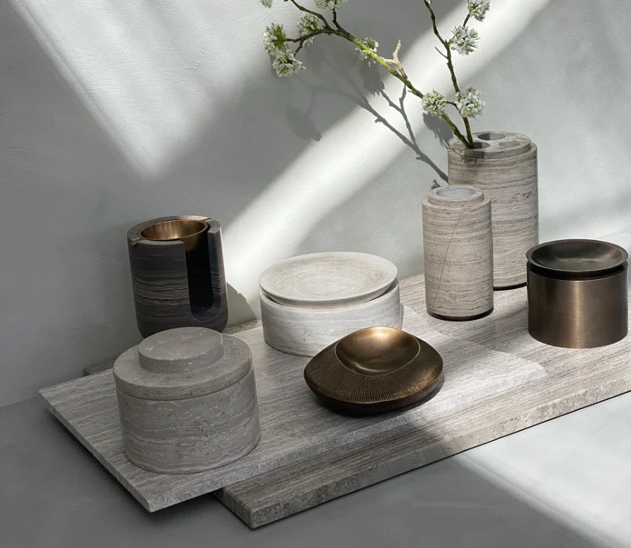 BRANDT COLLECTIVE - AURA CANISTER - CHALK GREY - $256.00 - Image 3