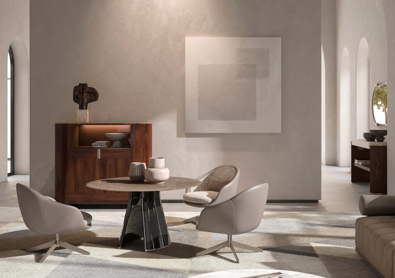 TALOS ROUND LOUNGE DINING TABLE I  $17,419.28 - Image 2