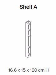 LUCE DI CARRARA | PASSAGE SHOWER SHELVES | $5,824.10 - $6,780.30 - Image 2