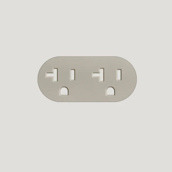 PRADO I UNIFIT DUPLEX  OUTLET COVER I $ 34.00