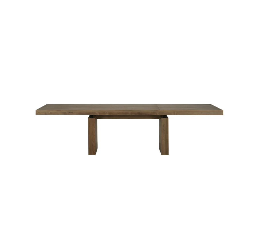 ETHNICRAFT DOUBLE EXTENDABLE DINING TABLE – TEAK | ,119.00