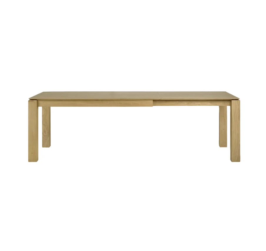 ETHNICRAFT SLICE EXTENDABLE DINING TABLE - OAK | $5,559.00 - Image 1