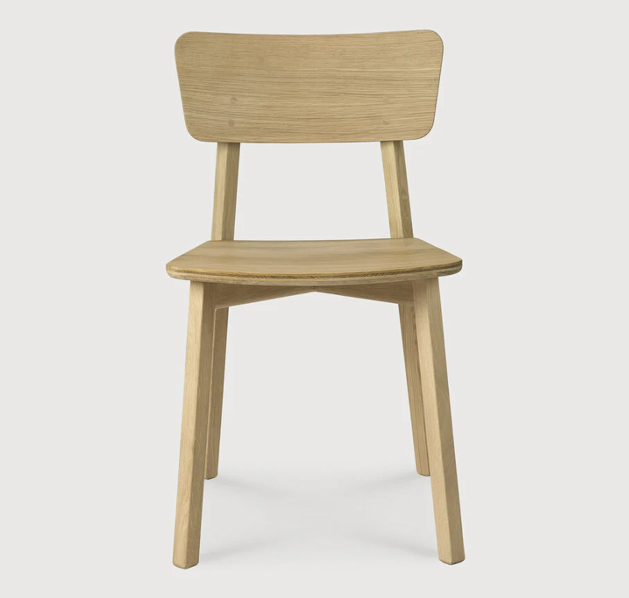 ETHNICRAFT CASALE DINING CHAIR - OAK | $609.00 - Image 2