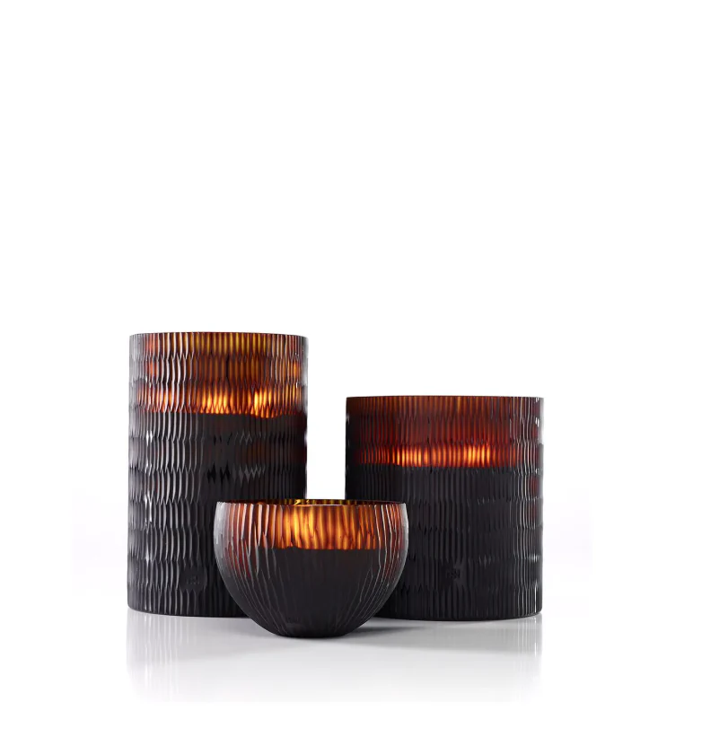ONNO - AMBER / RHOMBUS EXTRA LARGE - $775.00 - Image 3