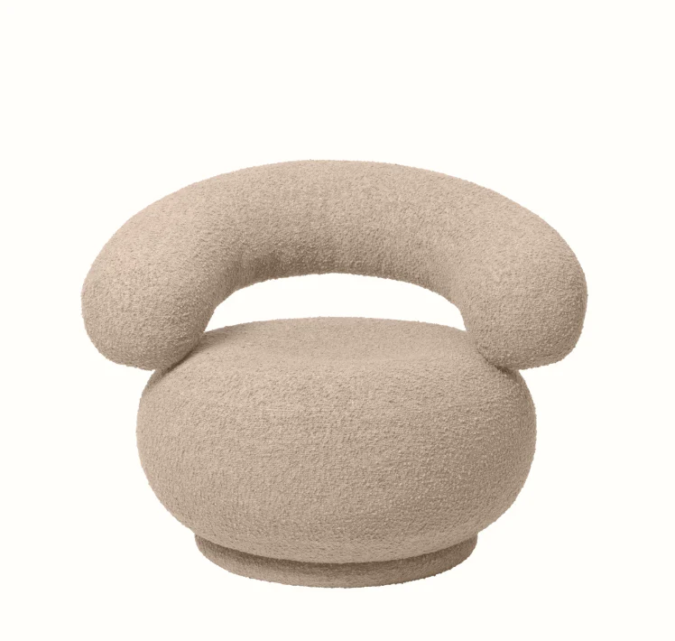 FERM LIVING | ORBO LOUNGE CHAIR SWIVEL | ,569.00