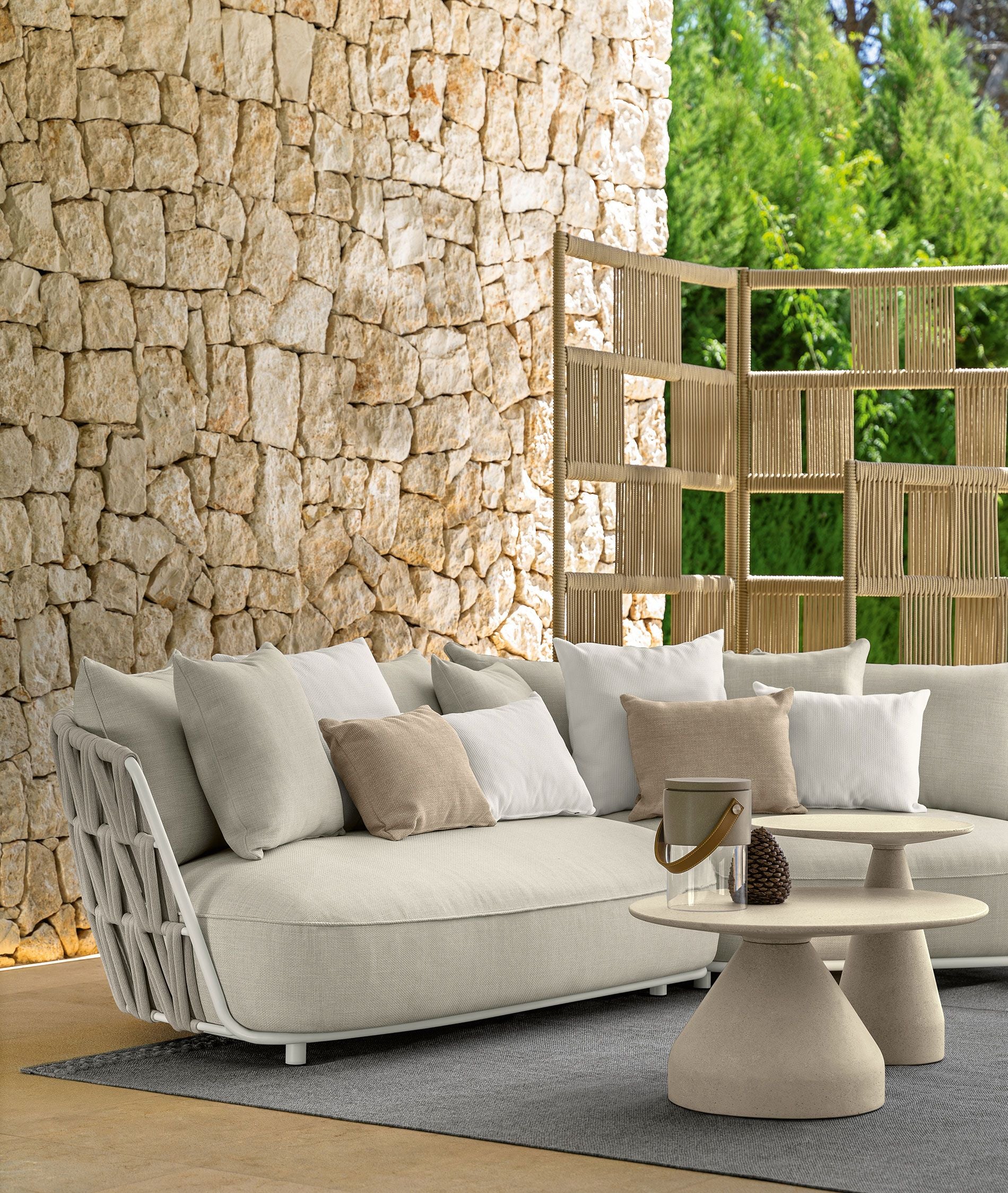 TALENTI | PLAZA  CEMENT 80 X 65 COFFEE TABLE - $3,854.70 - Image 2
