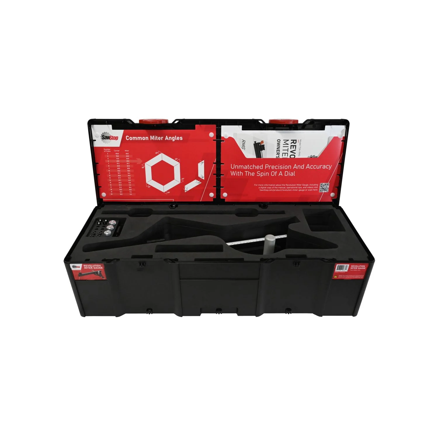 Sawstop TSA-RMG-SYS Revolution Miter Gauge with Systainer - Image 3