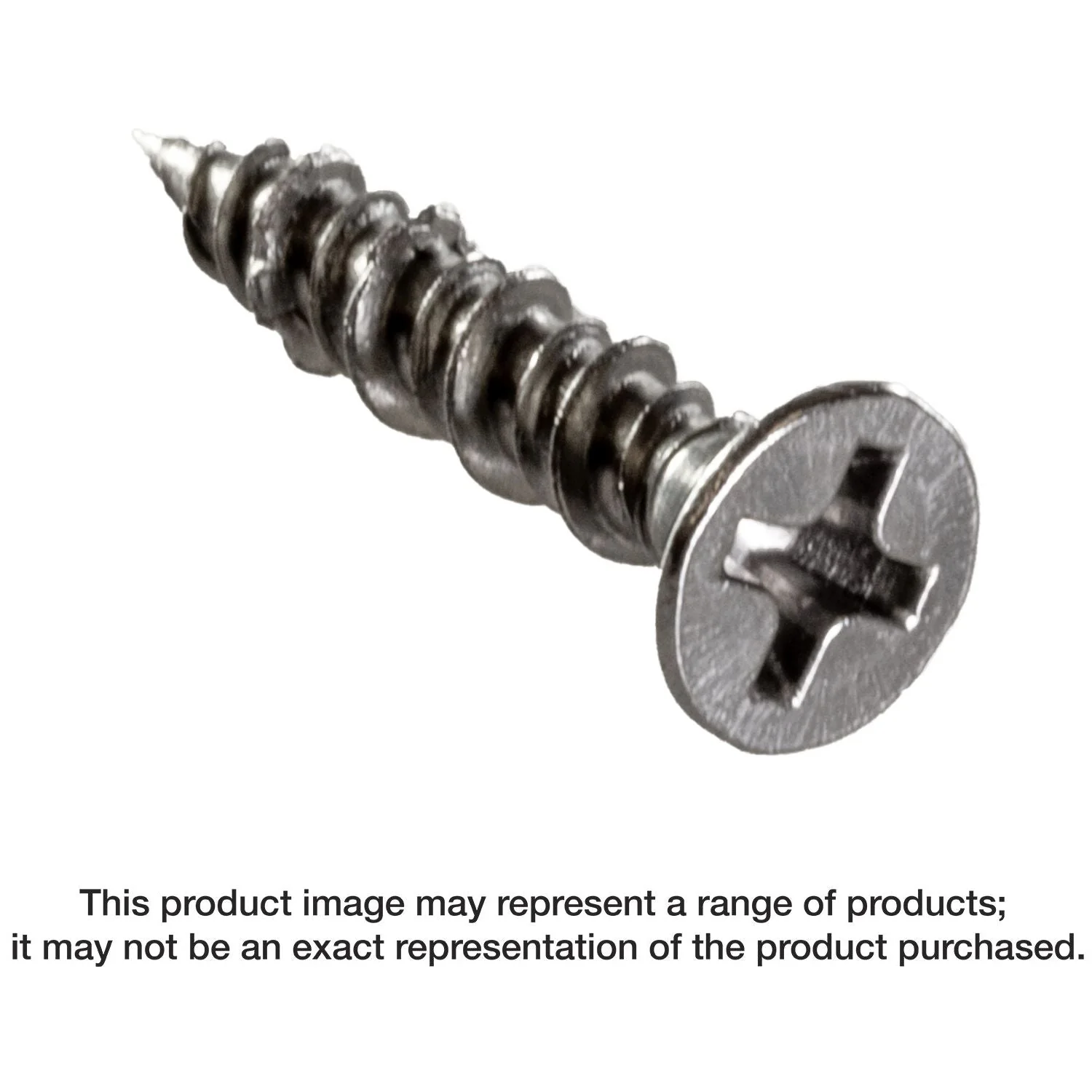 Simpson Strong-Tie T06J075FXM Marine Screw, Flat Head,  #6 x 3/4-in. #2 Phillips Drive, Type 316, 1000-Pack - Image 1