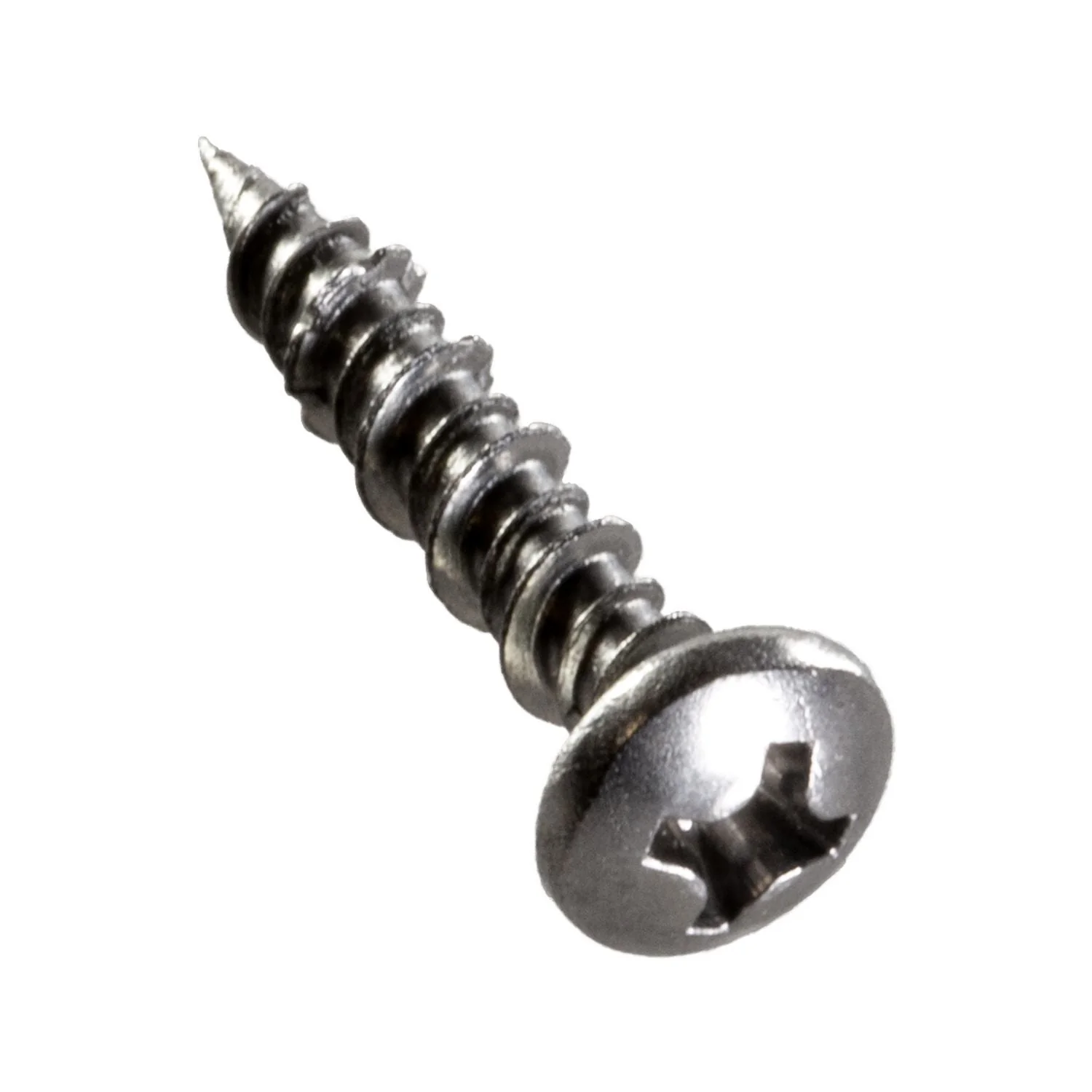 Simpson Strong-Tie T06J075PXC Marine Screw, Pan Head,  #6 x 3/4-in. #2 Phillips Drive, Type 316, 100-Pack - Image 2